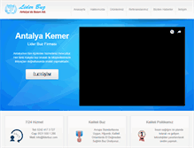 Tablet Screenshot of kemerbuz.com